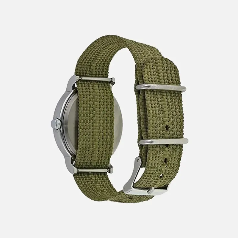 Timex Weekender Cream Numeric Dial Fabric Men's Watch- T2N651